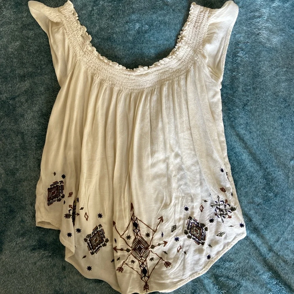 pacsun boho flowy top - Picture 2 of 4